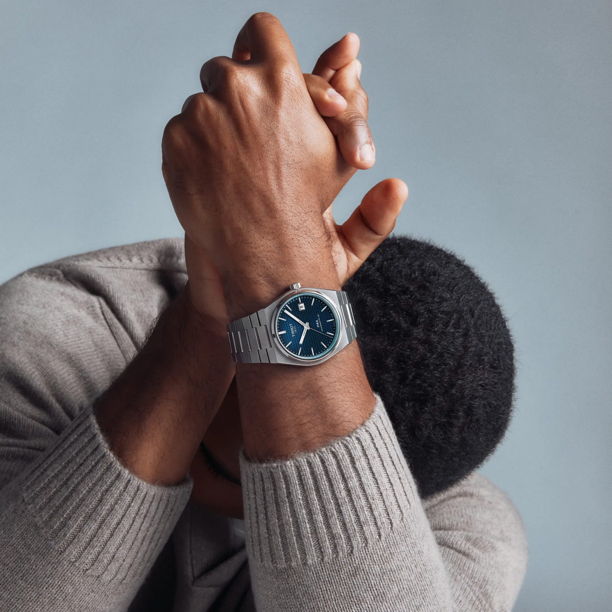 Reloj Tissot PRX Powermatic 80 T137.407.11.041.00 — Automático Suizo 40mm Esfera Azul