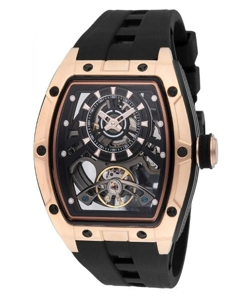 Reloj Invicta 49037 S1 Rally — Automático Acero Esfera Negra 44mm