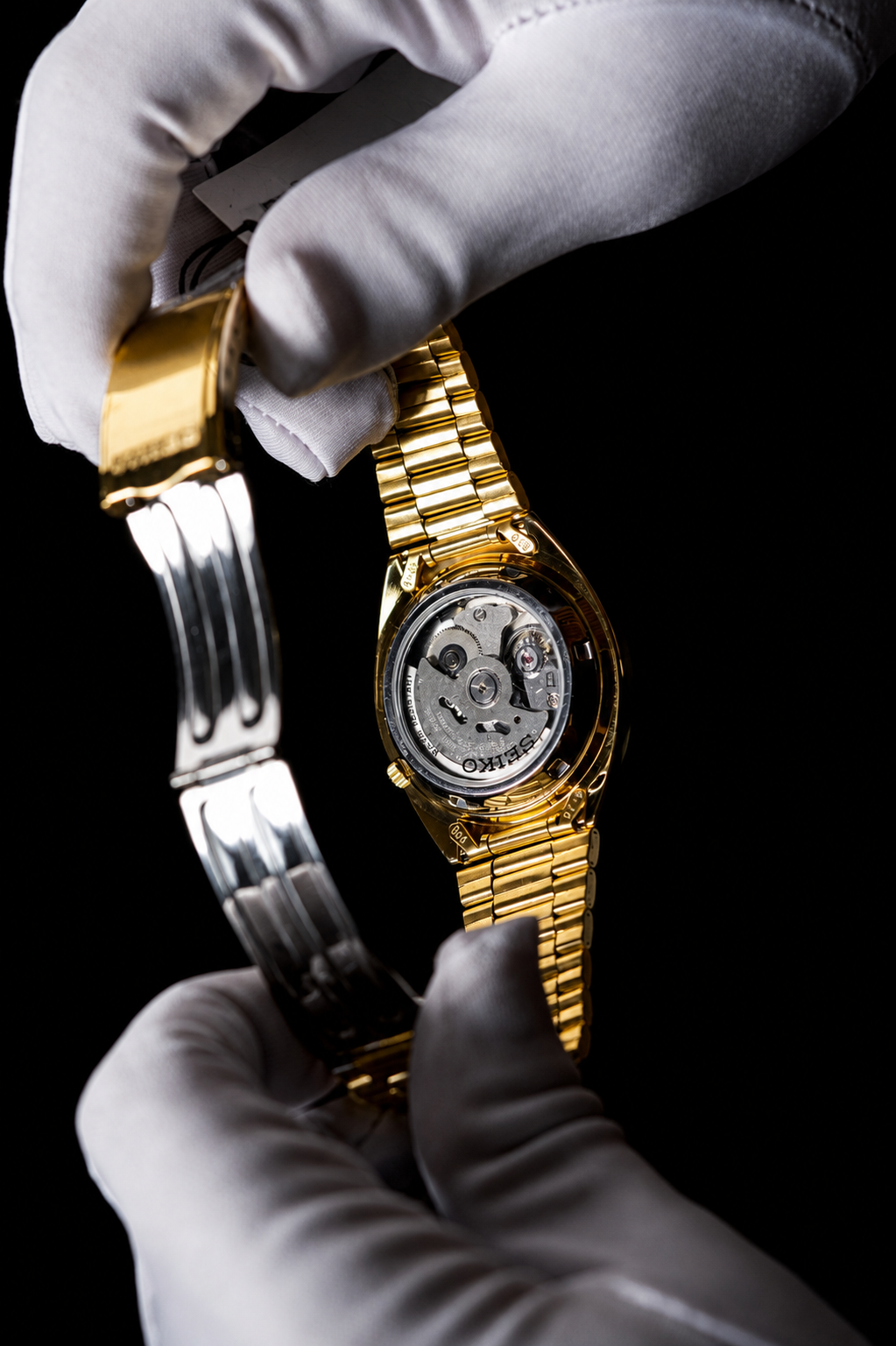 Reloj Seiko 5 Automático Dorado SNXS80K1