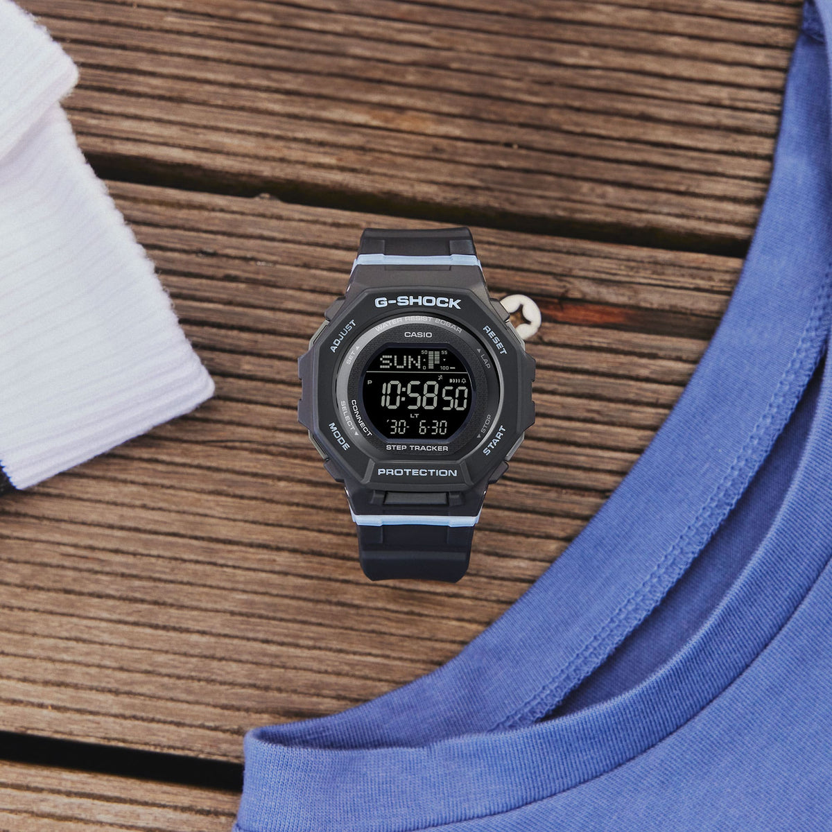 Reloj Casio G-Shock GMD-B300-1 — Bluetooth Contador de Pasos Negro