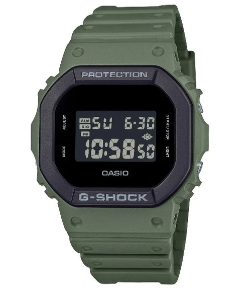 Reloj Casio G-Shock DW-5610UU-3 — Square Digital 42.8mm Caqui 200m