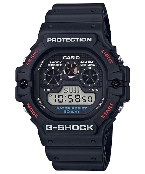Reloj G-Shock DW-5900U-1 — Retro Digital 44.2mm 100m