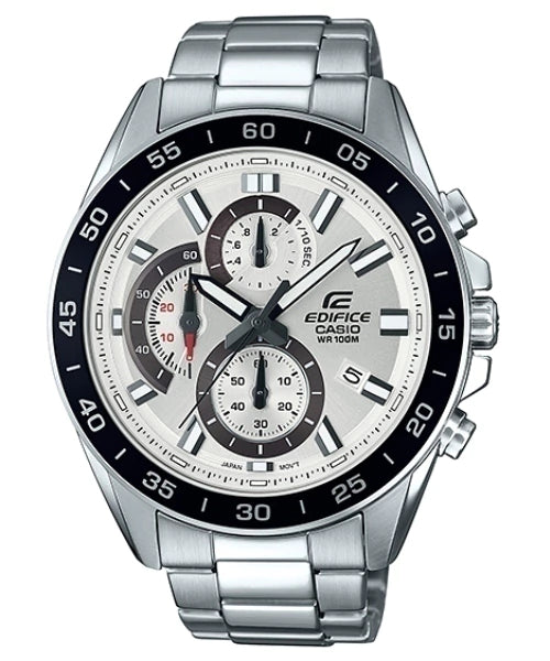 Casio Edifice | Cronógrafo White Dial | EFV-550D-7AV