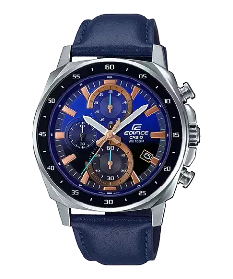 Casio Edifice | Cronógrafo Racing Azul | EFV-600L