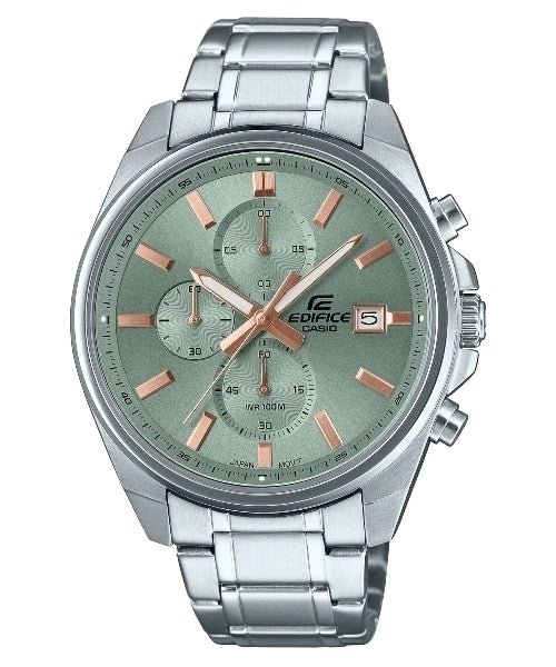 Casio Edifice | Cronógrafo Verde & Acero | EFV-610DE-3A