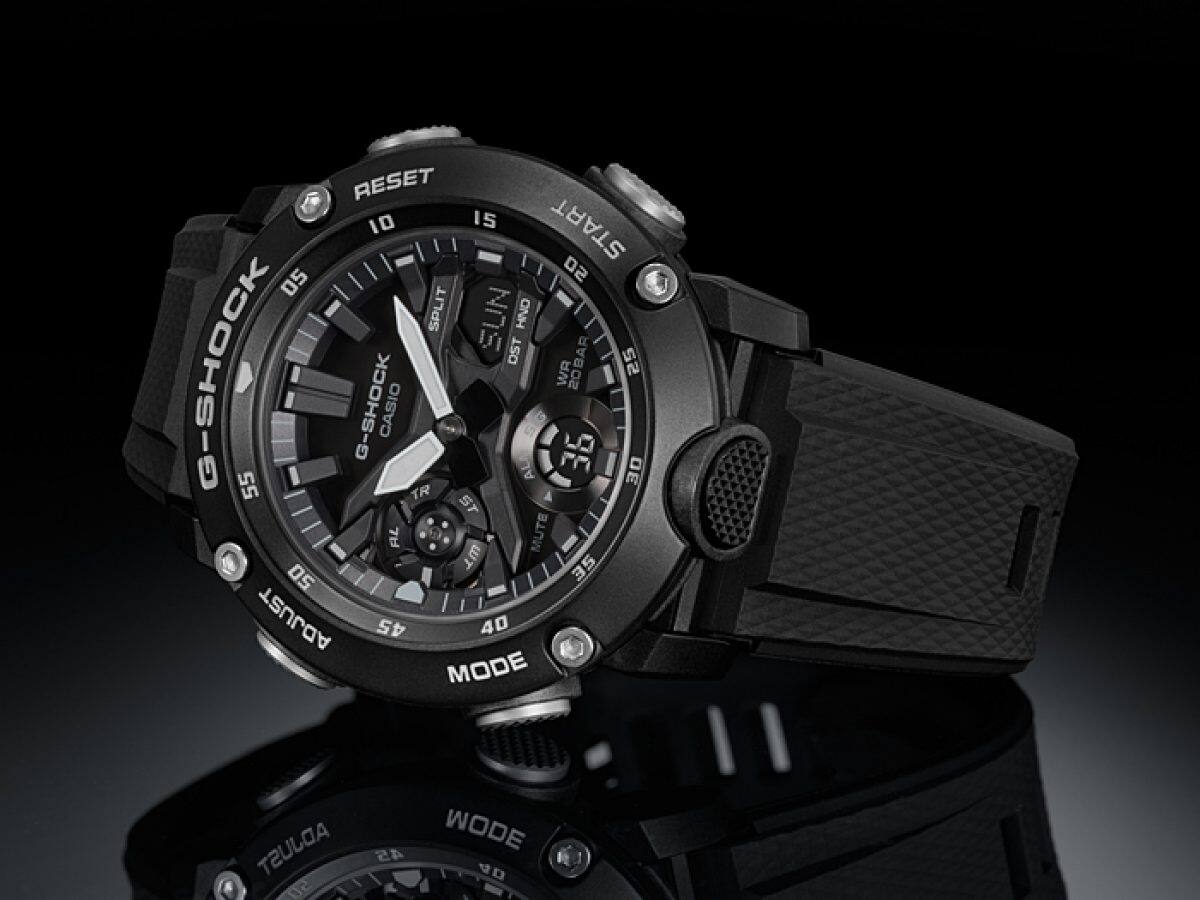 Reloj Casio G-Shock GA-2000S-1ADR — Carbon Core Guard 51.2mm Negro 200m