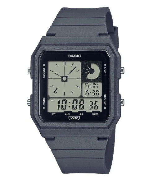 Reloj Casio LF-20W-8A2 — Digital Retro Hora Mundial Unisex