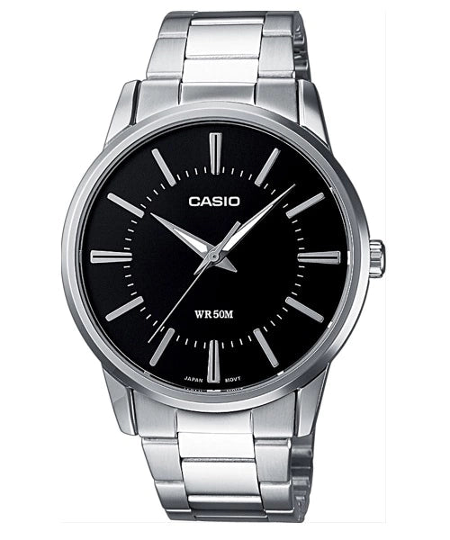 Casio Classic | Esfera Limpia Negra | MTP-1303D