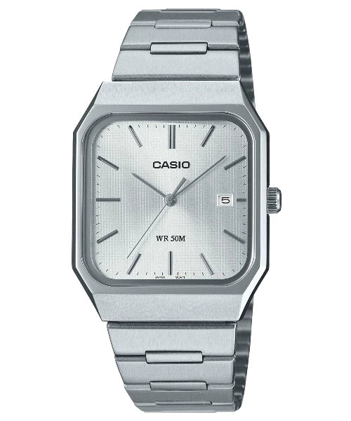Casio Enticer | Ultra Slim Silver | MTP-B185D-7AV