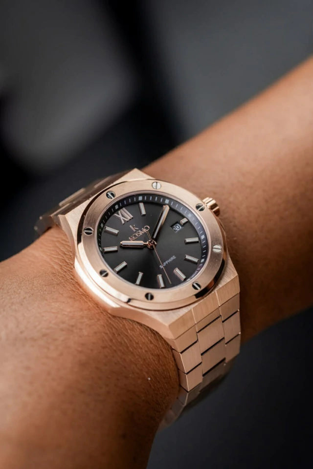 Reloj Kosmo 501-7-2 Colección Zafiro Oro Rosa