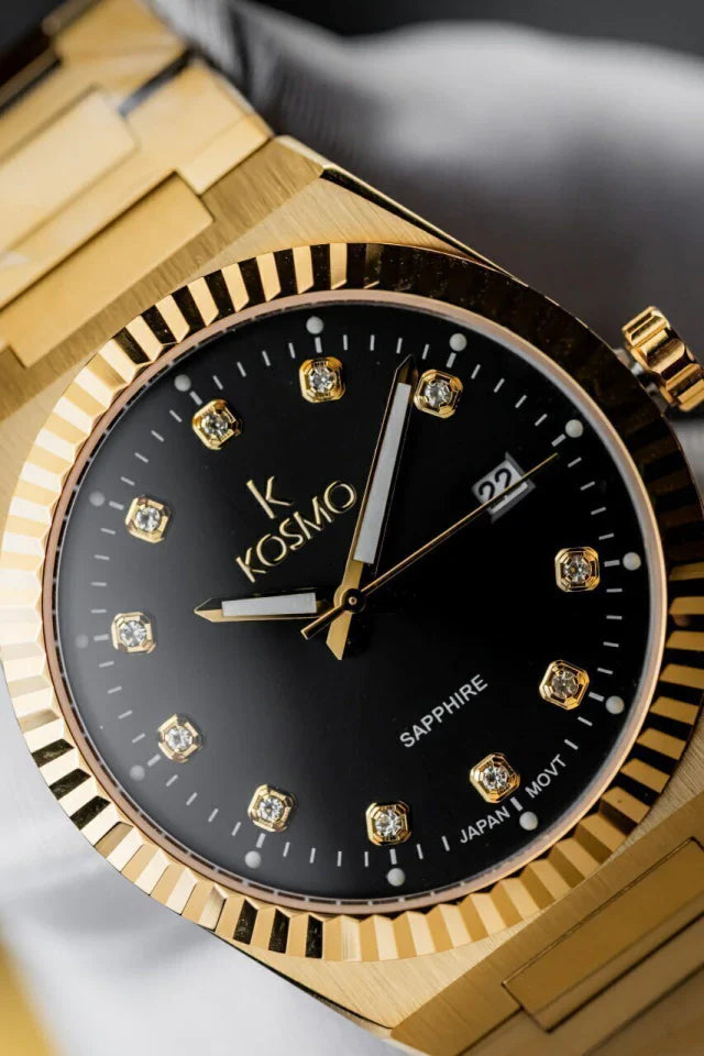 Kosmo | Gold & Black Noir Zafiro | 610-7