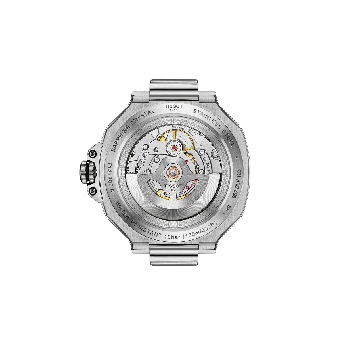 Reloj Tissot T-Race Powermatic 80 T141.807.11.041.00 — Automático Suizo 41mm Azul