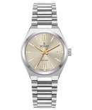 Reloj Kosmo 645-7-2009 Colección Zafiro Plateado Esfera Champaña