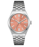 Reloj Kosmo 645-7-2010 Colección Zafiro Plateado Esfera Salmón