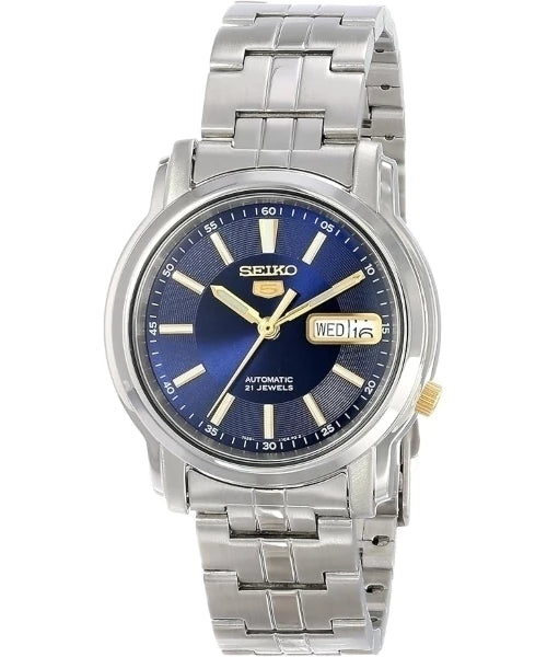 Reloj Seiko 5 Automático Azul SNKL79K1