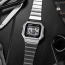 Reloj Casio B-650WD-1A — Vintage Digital Compacto Plateado