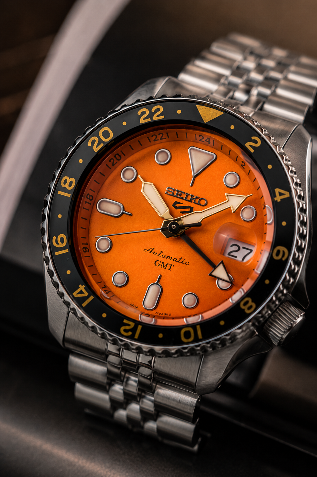 Reloj Seiko 5 Sports GMT SSK005K1