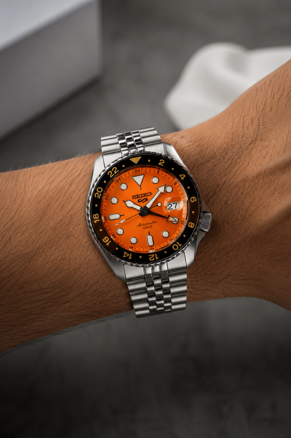 Reloj Seiko 5 Sports GMT SSK005K1