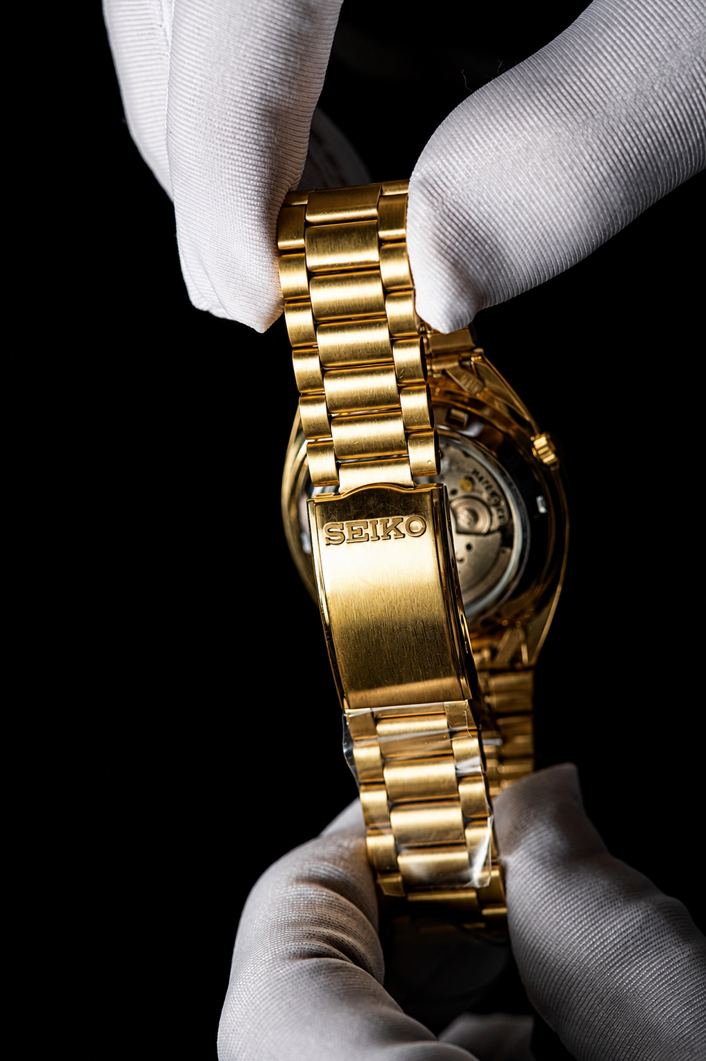 Reloj Seiko 5 Automático Dorado SNXS80K1