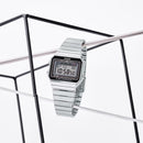 Reloj Casio A700W-1A — Vintage Digital Unisex Plateado