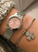 Reloj Casio LTP-1177A-4A1 — Clásico Elegante Plateado Rosa