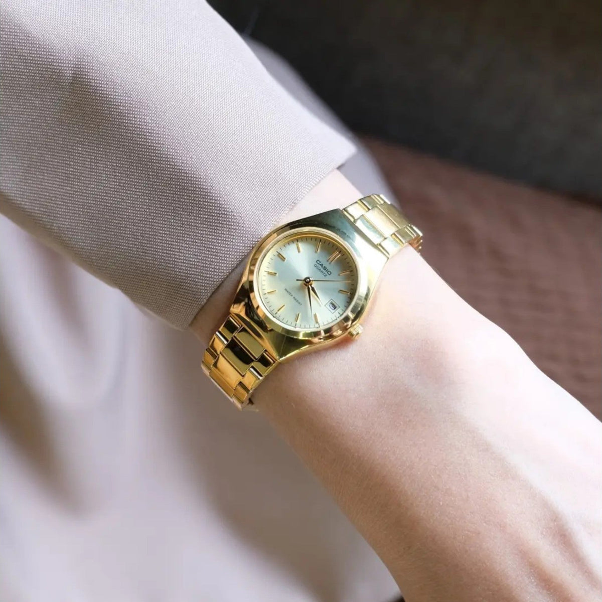 Reloj Casio LTP-1170N-9A — Clásico Elegante Full Dorado