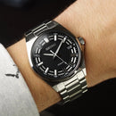 Reloj Seiko Discover More SUR505P1 — Cuarzo Analógico Acero Esfera Negra