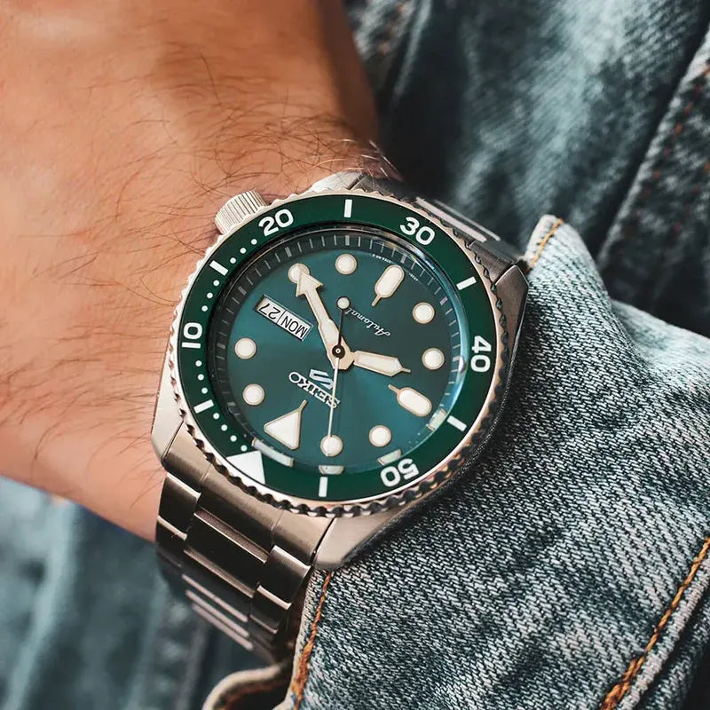 Reloj Seiko 5 Sports SRPD61K1 — Automático Acero 100m