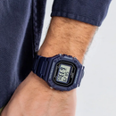 Reloj Casio W-218H-2AV — Digital Deportivo Azul