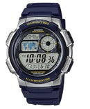 Reloj Casio AE-1000W-2AV — Digital Multifunción Azul Marino 200m