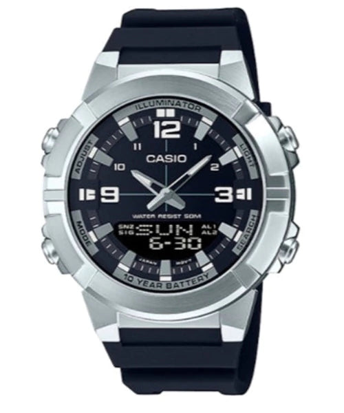 Casio Tactical | Protección Metálica & Telememo | AMW-870