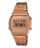 Reloj Casio B-640WC-5A — Vintage Digital Oro Rosa