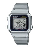 Reloj Casio B-650WD-1A — Vintage Digital Compacto Plateado