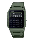 Reloj Casio CA-53WF-3B — Calculadora Retro Verde Tendencia