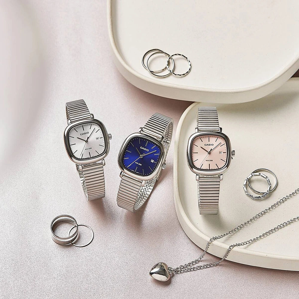 Reloj Casio LTP-B166D-2AV — Clásico Elegante Azul