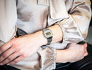 Reloj Casio A168WA-8AY — Vintage Digital Plateado