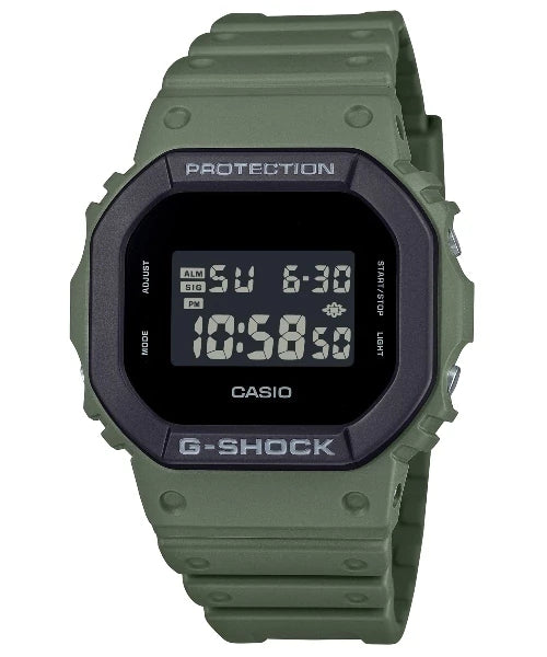 Reloj Casio G-Shock DW-5610UU-3 — Square Digital 42.8mm Caqui 200m