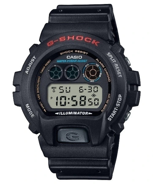 Reloj Casio G-Shock DW-6900U-1 — Digital Clásico 90s 50.8mm Negro 200m
