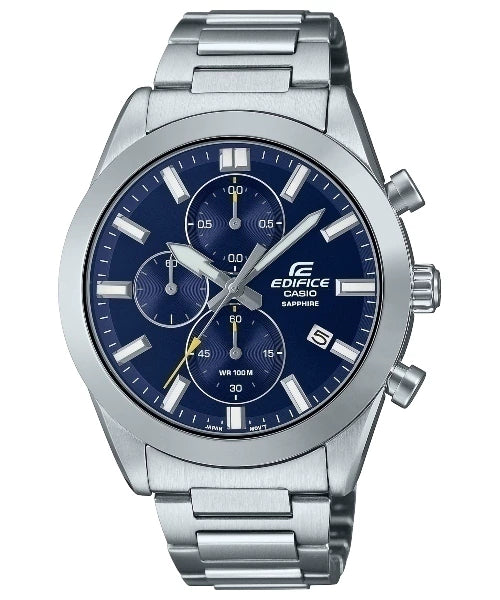 Casio Edifice Premium | Cronógrafo Zafiro Azul | EFB-710D