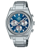 Casio Edifice Premium | Cristal Zafiro & Esfera Azul | EFB-730D
