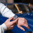 Casio Edifice Premium | Cristal Zafiro & Esfera Azul | EFB-730D
