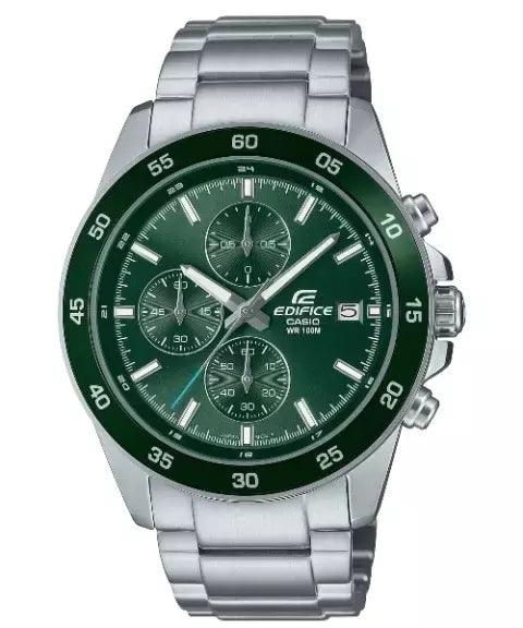 Casio Edifice | Cronógrafo Verde Esmeralda | EFR-526D-3A