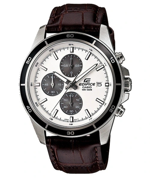 Reloj Casio Edifice EFR-526L-7AV — Cronógrafo Cuarzo 44mm Cuero