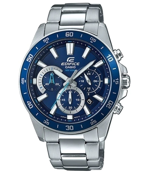 Reloj Casio Edifice EFV-570D-2AV — Cronógrafo Cuarzo 43.8mm Azul