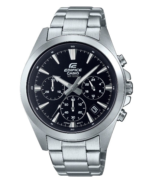 Casio Edifice | Classic Silver & Black | EFV-630D-1AV