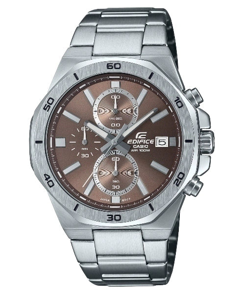 Casio Edifice | Cronógrafo Octagonal Bronze | EFV-640D-5A