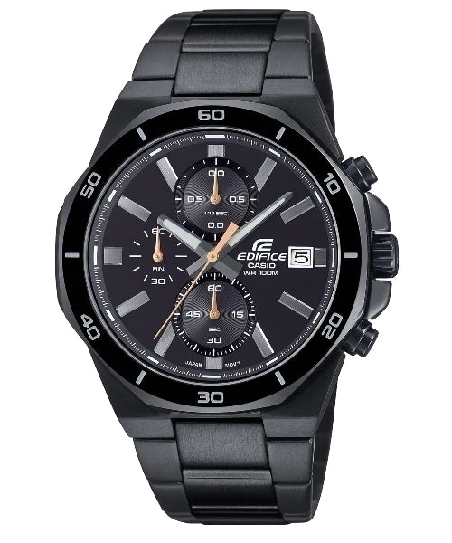 Casio Edifice | Black Stealth Chronograph | EFV-640DC-1AV