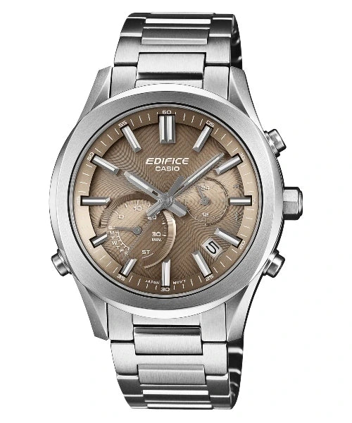 Reloj Casio Edifice EQB-1300D-5A — Bluetooth Solar Zafiro 39.5mm Marrón