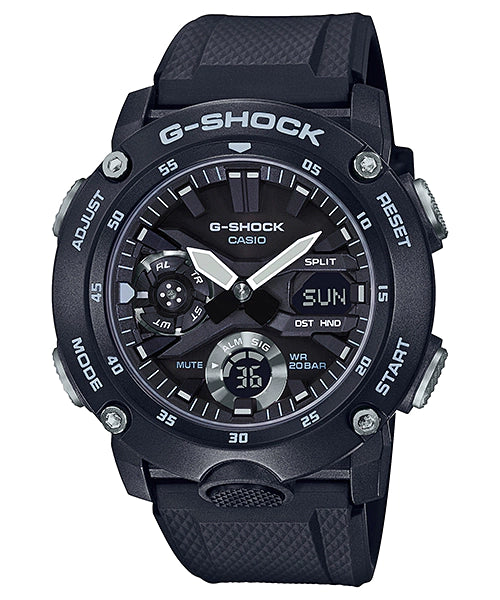 Reloj Casio G-Shock GA-2000S-1ADR — Carbon Core Guard 51.2mm Negro 200m