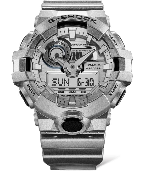 Reloj G-Shock GA-700FF-8A — Liquid Metal 57.5mm 200m